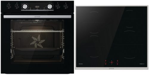 Gorenje BCIX6737E05BG + GI6400BXDE - Beépíthető Sütő Szett Indukciós Főzőlappal